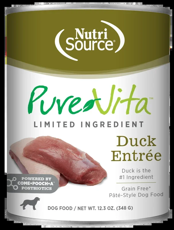 NutriSource® Duck Entrée Limited Ingredient Wet Dog Food