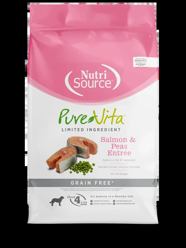 NutriSource® PureVita™ Salmon & Peas Entrée Dry Dog Food