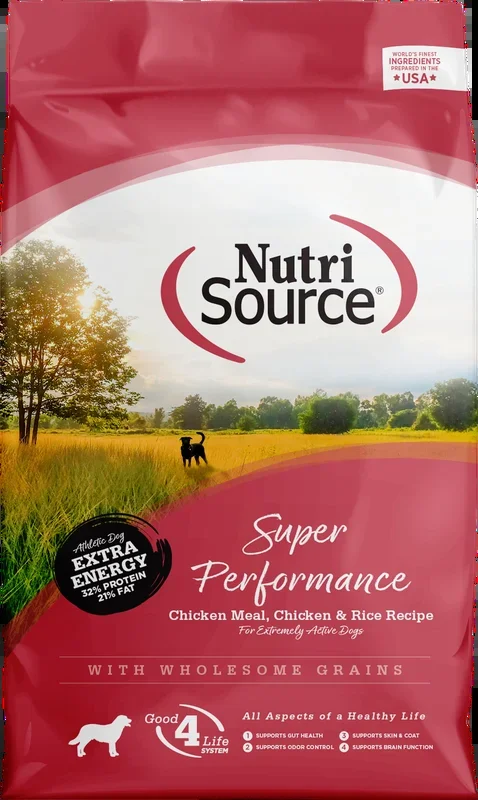 NutriSource® Super Performance Dry Dog Food, 40-lb Bag