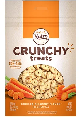 Nutro Crunchy Treats Chicken & Carrot Flavor