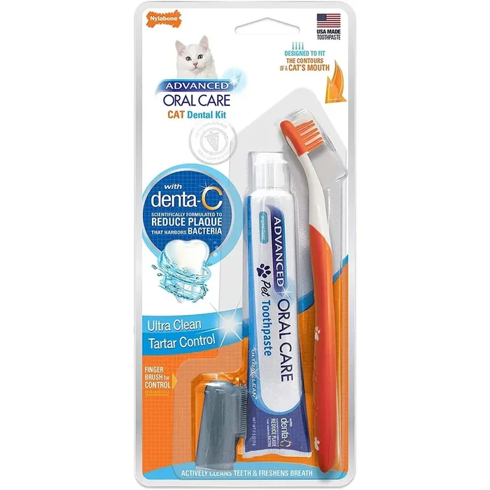 Nylabone Advanced Oral Cat Dental Kit