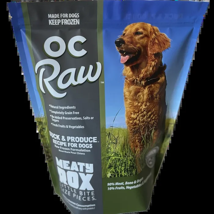 OC Raw Dog Duck & Produce