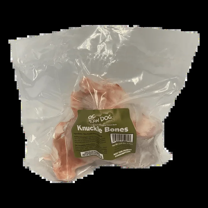 OC Raw Dog Knuckle Bones Dog Treats