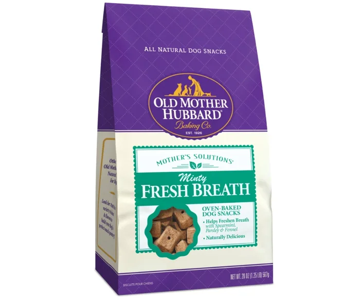 Old Mother Hubbard – Mother’s Solution’s Minty Fresh Breath Baked Dog Treats