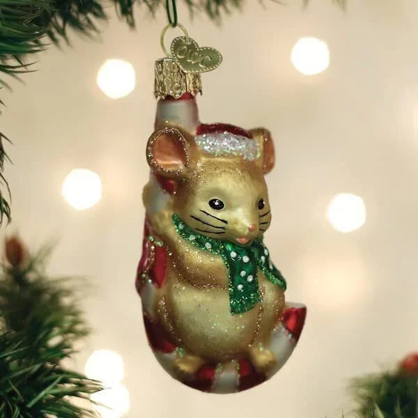 Old World Christmas – Christmas Mouse Ornament