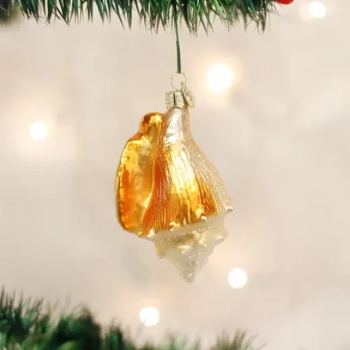 Old World Christmas – Golden Seashell Ornament