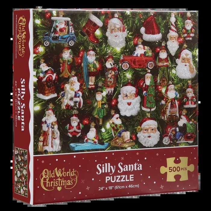 Old World Christmas – Silly Santa Puzzle
