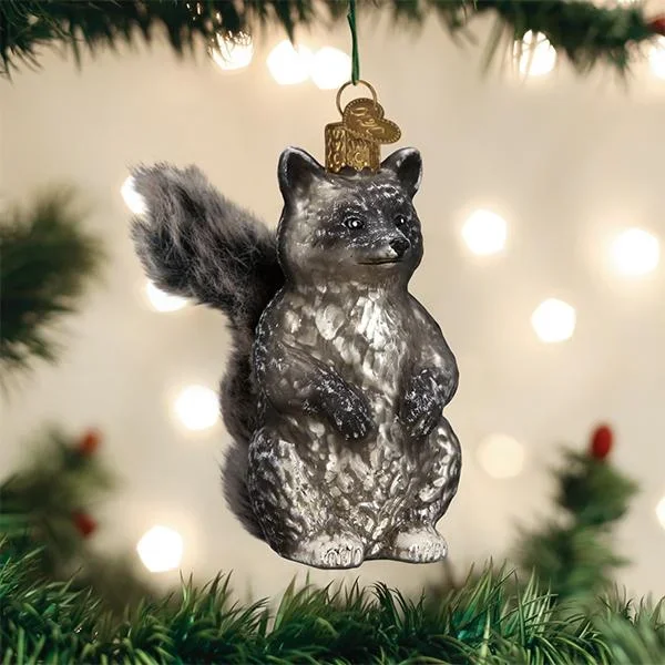 Old World Christmas – Vintage Raccoon Ornament