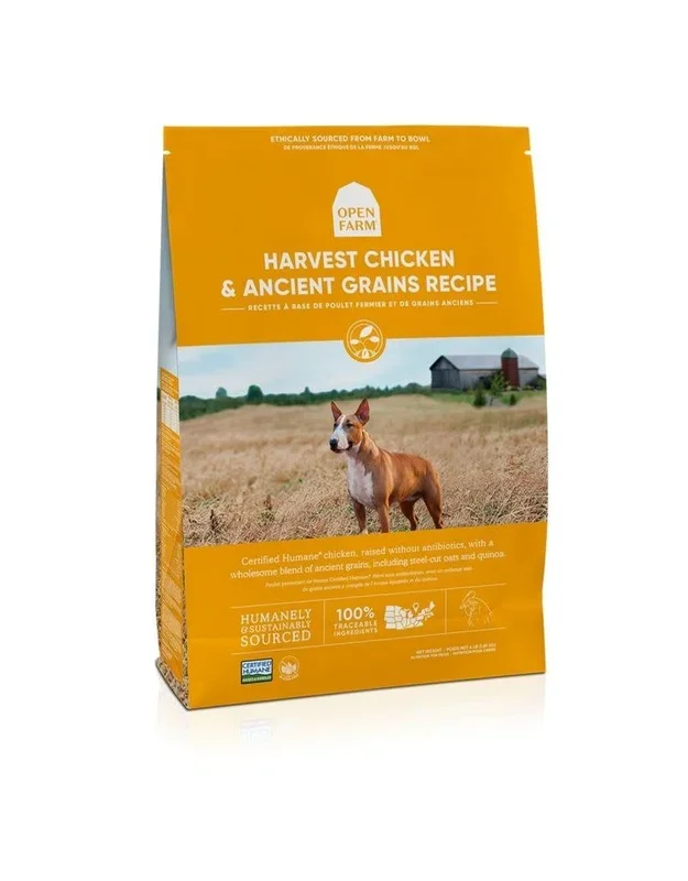 OPEN FARM Ancient Grains Harvest Chicken Dry Dog Food