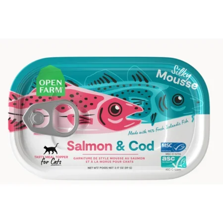 Open Farm Cat Grain-Free Topper Salmon & Cod
