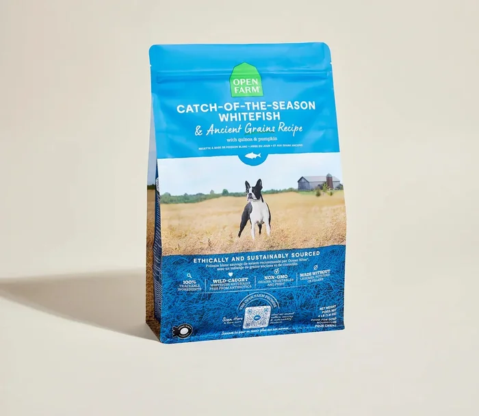 Open Farm Dry Dog Food, Ancient Grain Whitefish, 4 Pounds