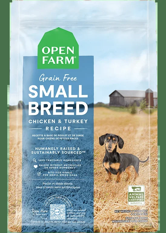 Open Farm Grain-Free Small Breed Chicken and Turkey Recipe Dog Food