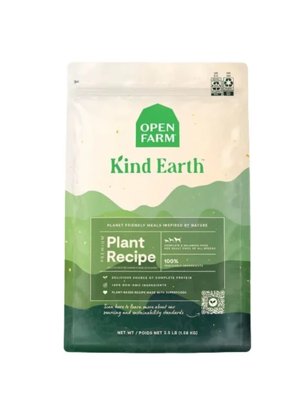 OPEN FARM Kind Earth Premium Plant Kibble 3.5 LB