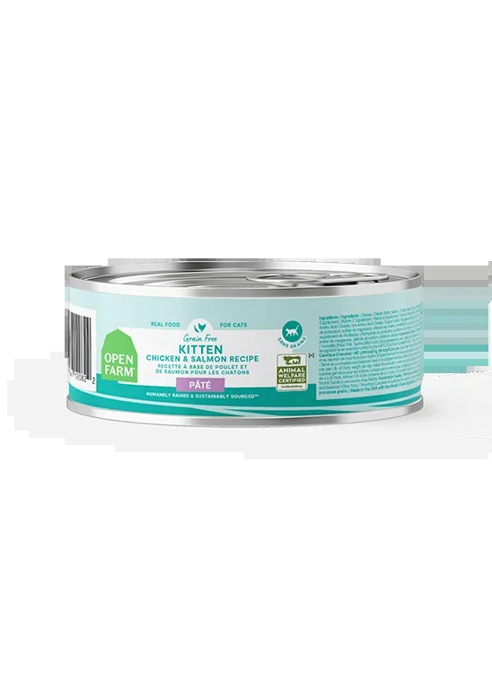 Open Farm Kitten Chicken & Salmon Pâté for Cats