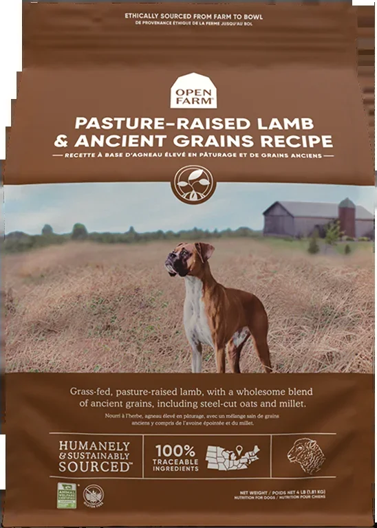 Open Farm Pasture-Raised Lamb & Ancient Grains Dry Dog Food