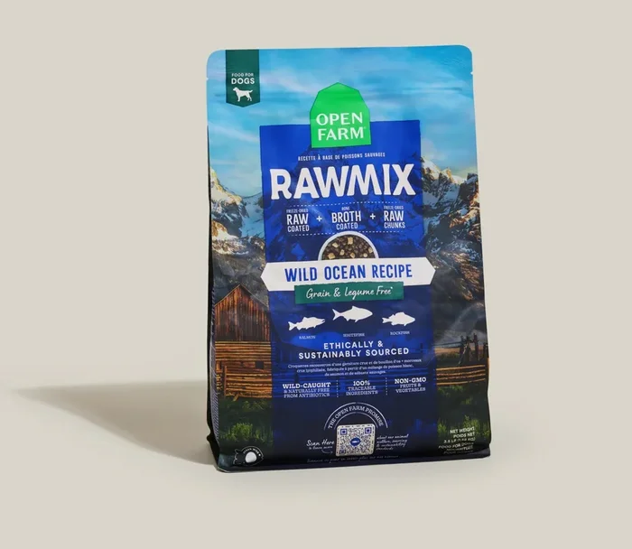 Open Farm RawMix Wild Ocean Grain Free Dry Dog Food