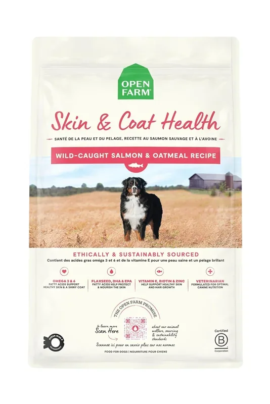 Open Farm Skin and Coat Salmon and Oatmeal Dry Dog Food