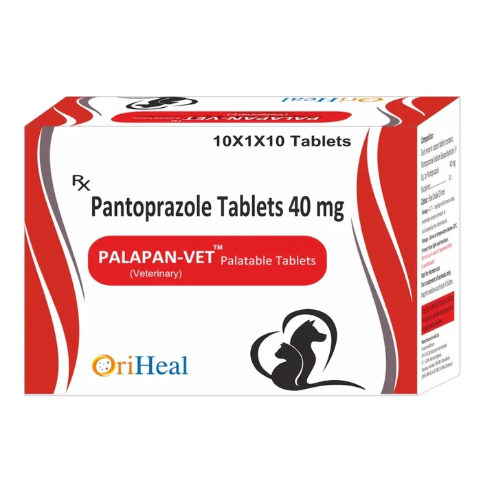 Oriheal Palapan Vet (Pantoprazole) 40mg Tablet for Dogs and Cats