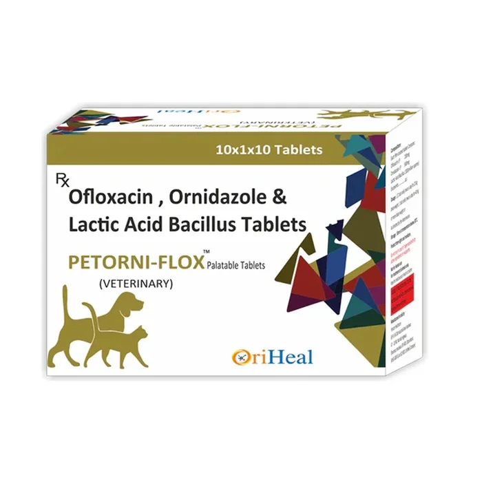 Oriheal Petorni Flox Tablets for Dogs and Cats