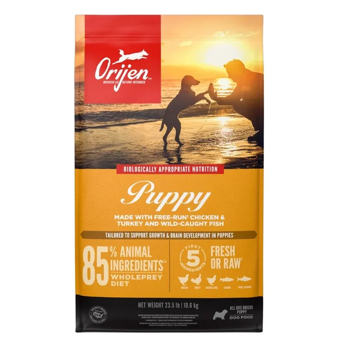 Orijen Chicken & Turkey Puppy Dry Dog Food 25lb
