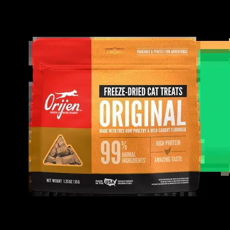 Orijen Freeze Dried Cat Treats-Original : 1.25 oz