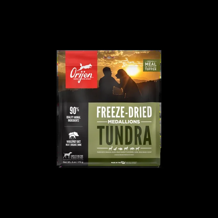 ORIJEN Tundra Freeze-Dried Food 6OZ