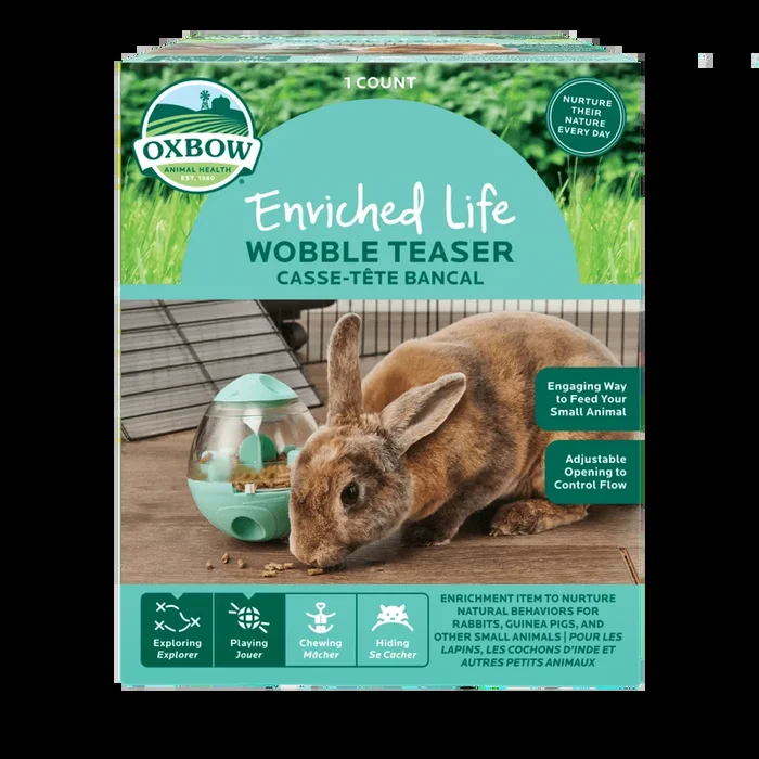 Oxbow – Enriched Life Wobble Teaser Small Animal Toy by Oxbow