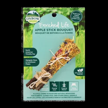 Oxbow Animal Health Enriched Life – Apple Stick Bouquet