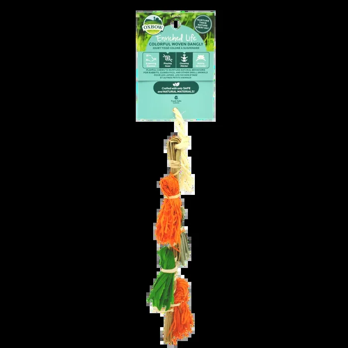 Oxbow Animal Health Enriched Life – Colorful Woven Dangly