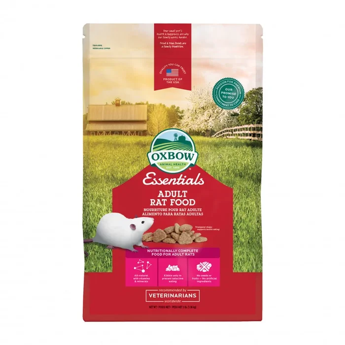 Oxbow Animal Health Essentials All Natural Adult Rat Food