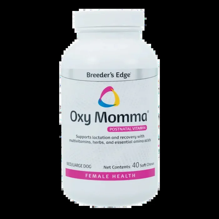 Oxy Momma Soft Chews 40ct Medium & Large Dog by Breeder’s Edge