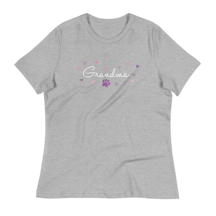 Paw Grandma Relaxed T-Shirt
