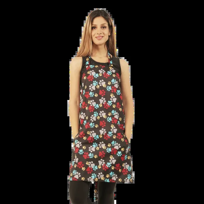 Paw Print Grooming Apron by Ladybird Line