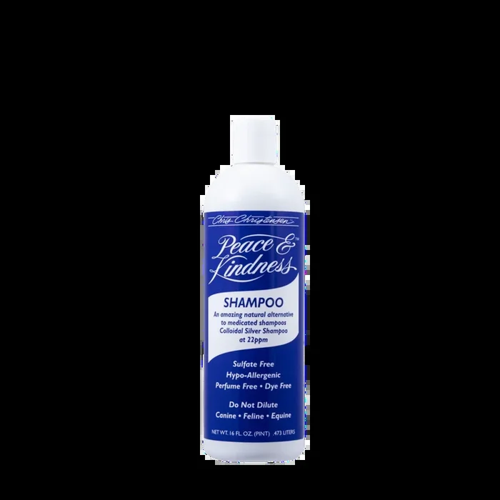 Peace & Kindness Colloidal Silver Shampoo 16oz by Chris Christensen