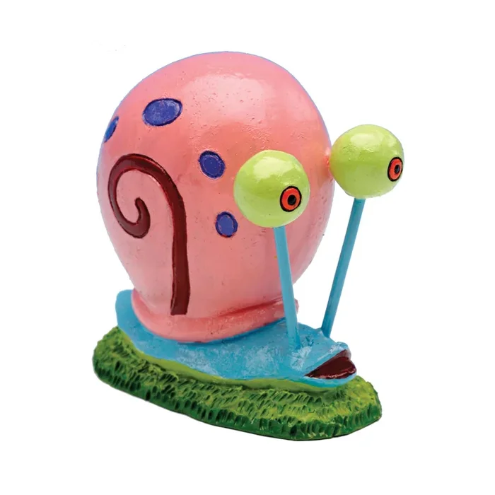 Penn-Plax Officially Licensed SpongeBob SquarePants Aquarium Ornament – Gary (Mini/Small Size) – Perfect for Freshwater and Saltwater Tanks