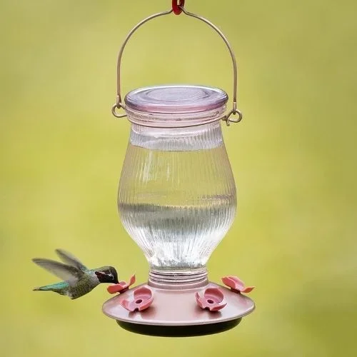 Perky Pet – Top Fill Rose Gold Hummingbird Feeder