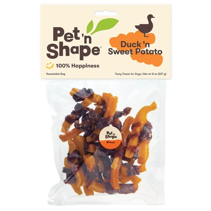 Pet ‘n Shape Duck ‘n Sweet Potato Dog Treat 8oz