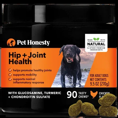 Pet Honesty – Hip + Joint Health Chicken Tasty Chews For Dogs