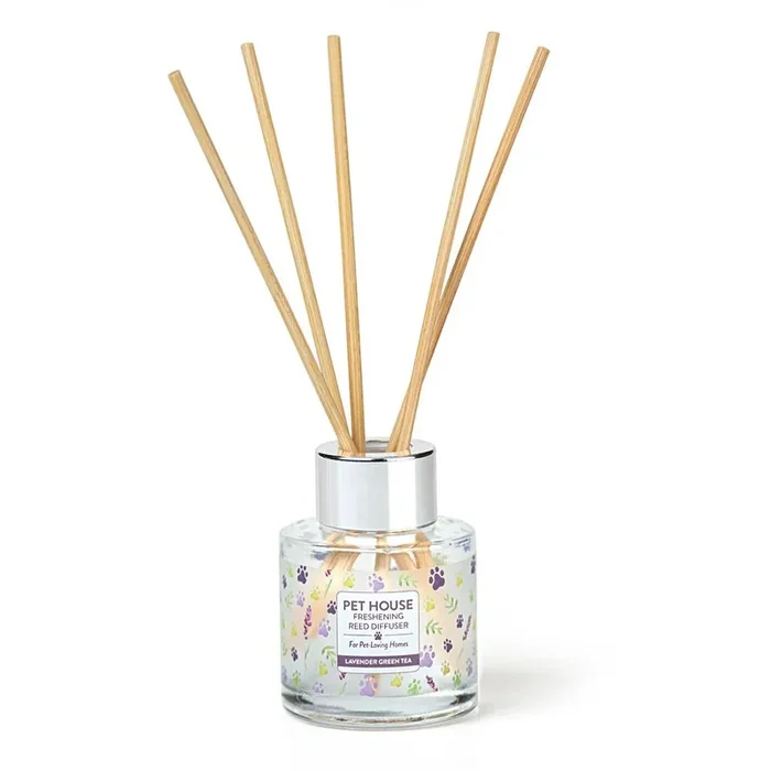 Pet House Reed Diffuser – Pet-Friendly Odor Neutralizer for Homes