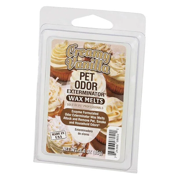 Pet Odor Exterminator Wax Melts – Odor Neutralizing Enzyme Formula, Pet-Safe, Flameless