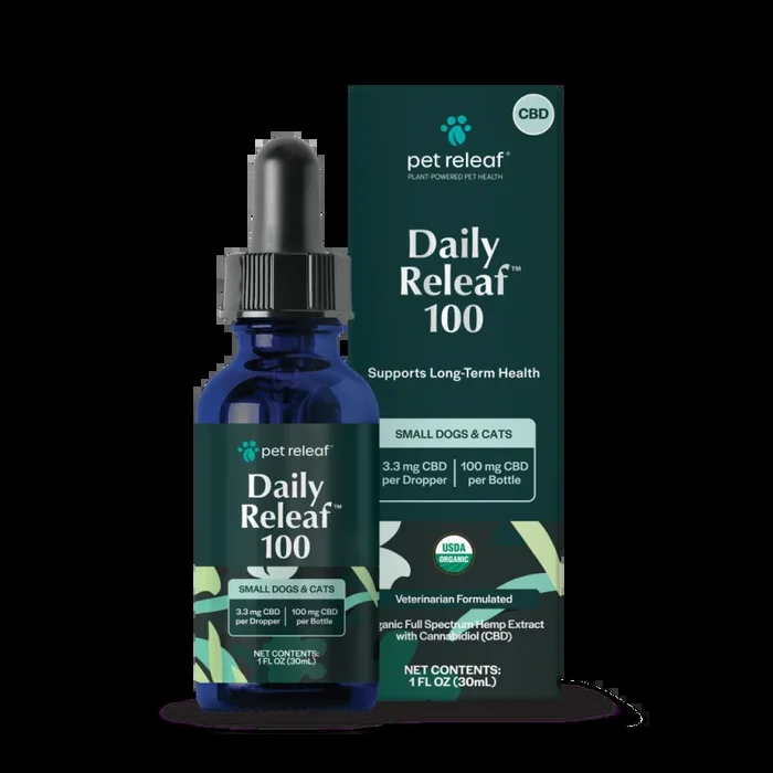 Pet Releaf – Organic CBD Hemp Oil 100mg/1 oz