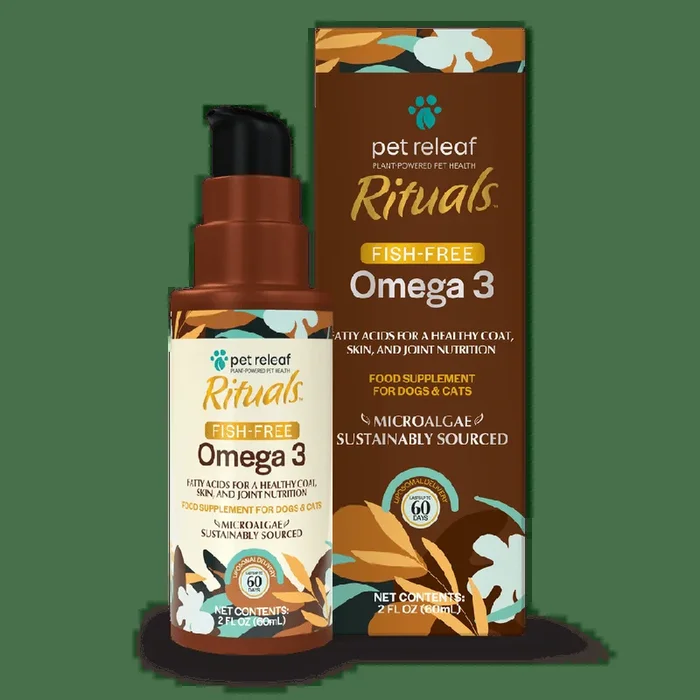 Pet Releaf Rituals Fish Free Omega 3 for Dogs & Cats