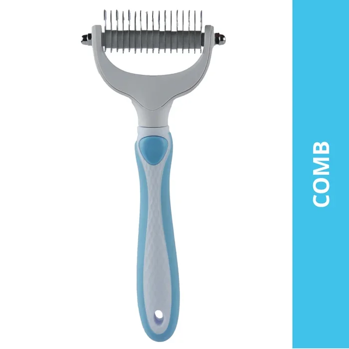 Pet Vogue Rake Comb for Dogs and Cats (3.75×7.3x1in)