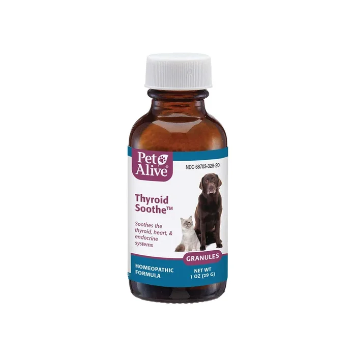 PetAlive Thyroid Soothe Homeopathic Remedy for Dogs & Cats