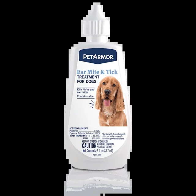 PetArmor® Ear Mite and Tick Treatment for Dogs