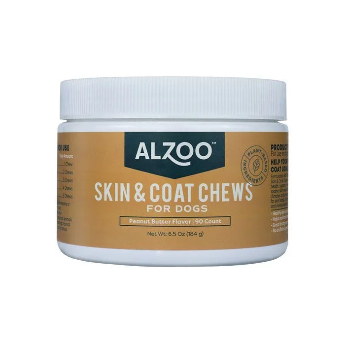 Plant-Based Skin & Coat Soft Chews for Dogs, 90 ct