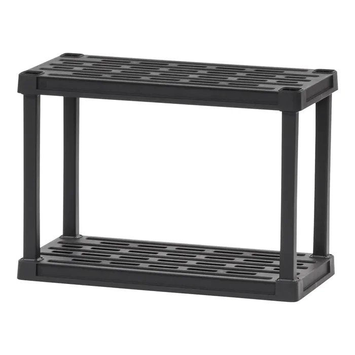 Plastic Storage Shelves, 2 Tier, 3 Tier, 4 Tier, 5 Tier