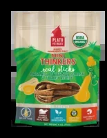 Plato Grain Free Mini Thinkers Organic Butternut Squash And Turkey Stick Dog Treats
