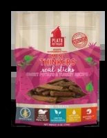 Plato Grain Free Mini Thinkers Sweet Potato And Turkey Stick Dog Treats