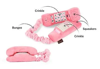 PLAY 80’s Classic Paw Talk Pink Phone